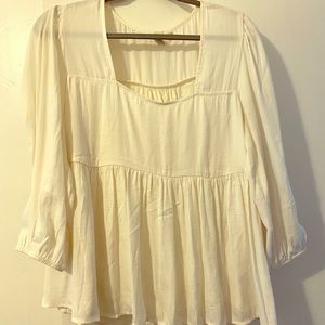 Anthropologie Peasant Shirt